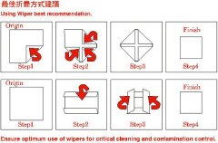 無塵擦拭布的使用方法建議